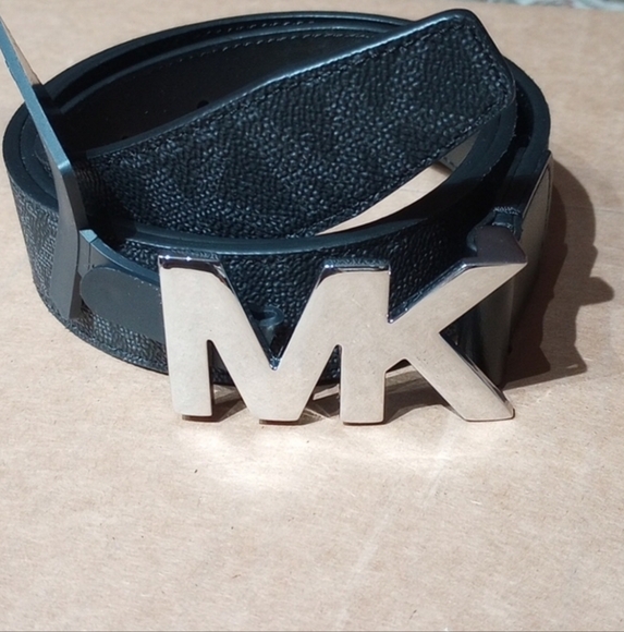 (Ew)Michael kors men's  printed logo belt - Picture 1 of 9